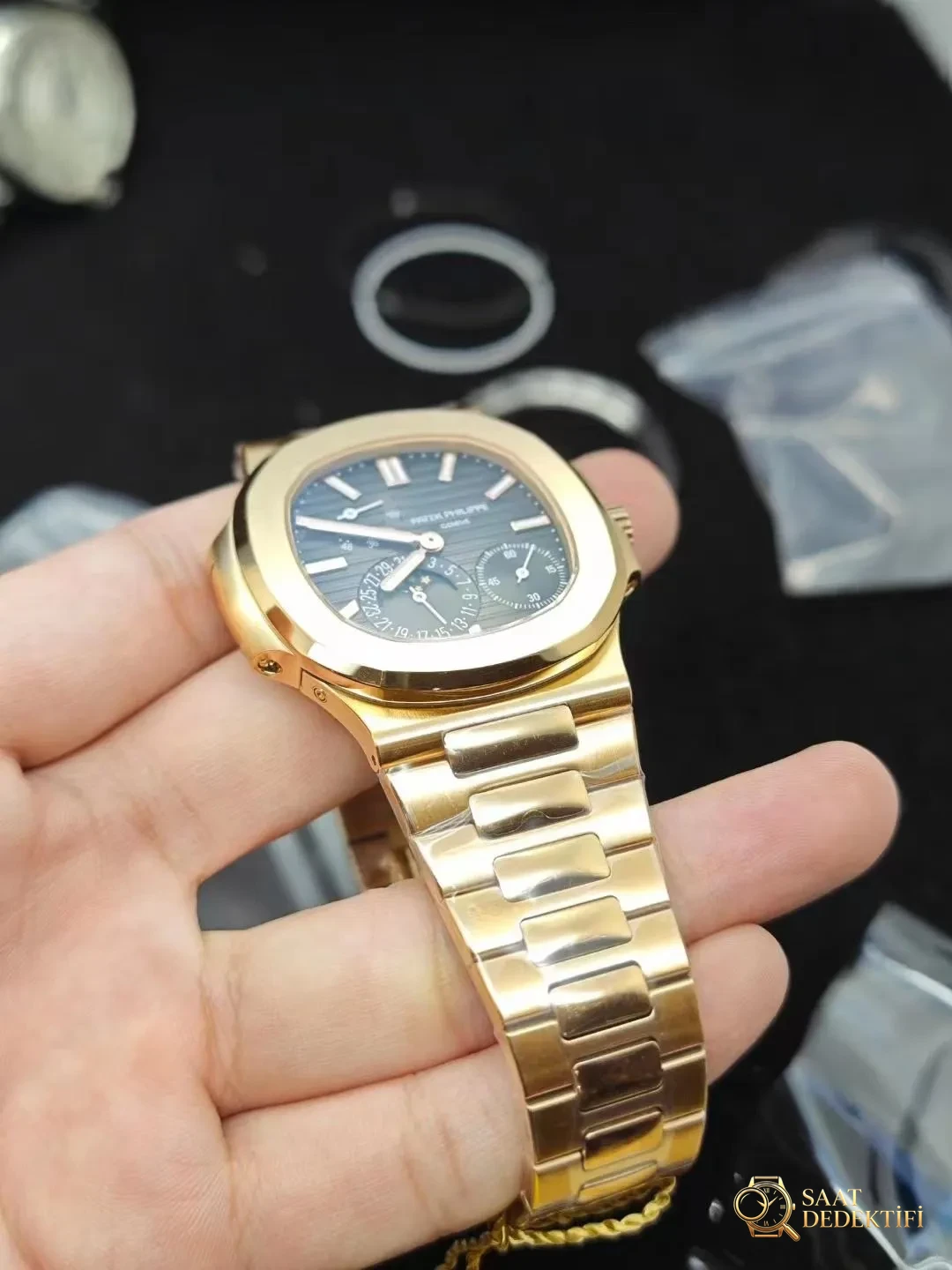 Replika Patek Philippe 5712 Roze Altın