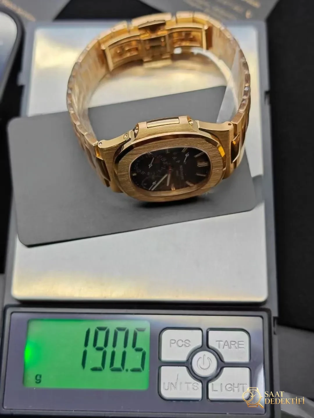 ZF V2 Replica Patek Philippe Nautilus 5712r Moon Phase - Toka İçi Mikro Ayar Mekanizması