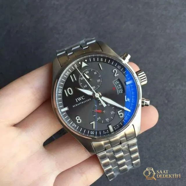 ZF Replika IWC Spitfire Çelik Saat