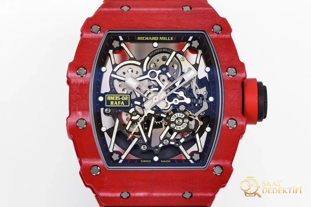 ZF.Factory 2025 saat dünyasını yeniden sarsıyor: Richard Mille RM35-02 için yepyeni bir dönüm noktası resmen başlıyor! - Kadran Detayı ve Bezel İşçiliği
