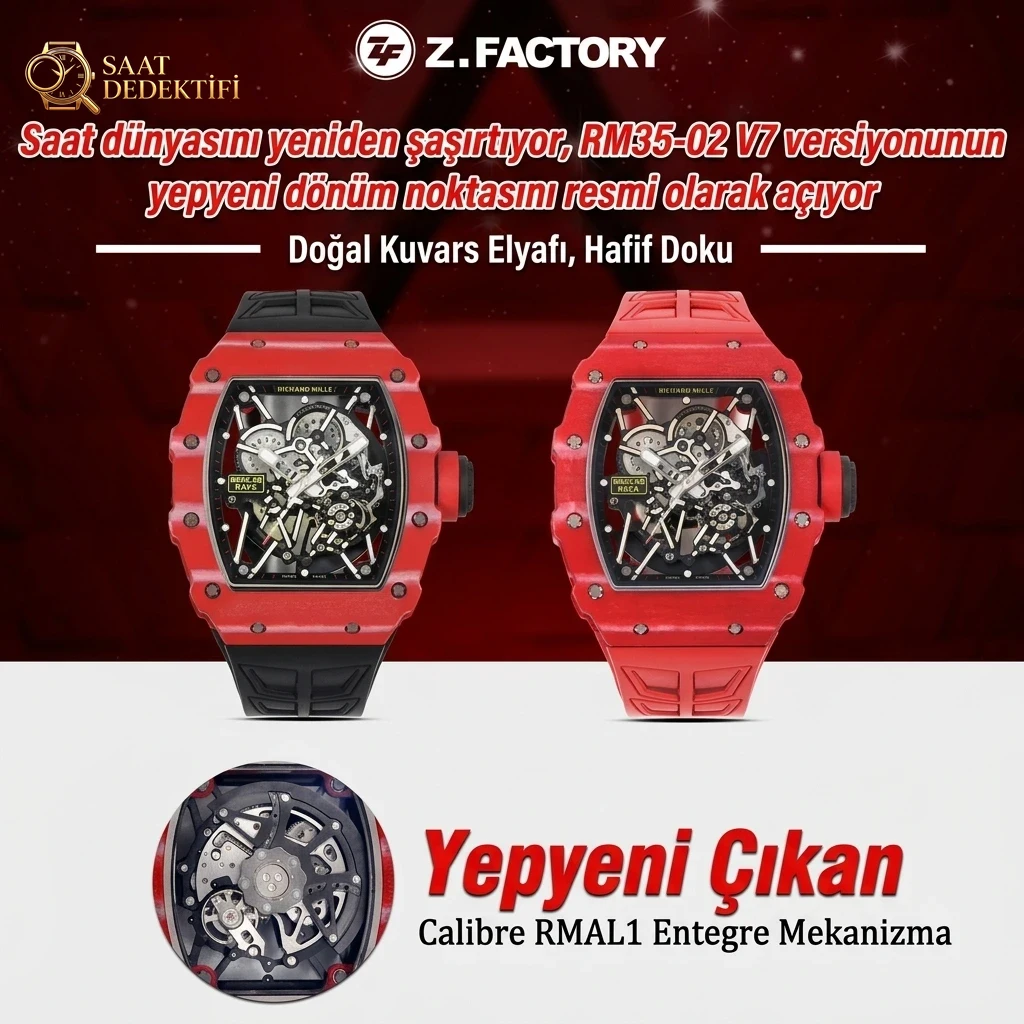 ZF.Factory 2025 saat dünyasını yeniden sarsıyor: Richard Mille RM35-02