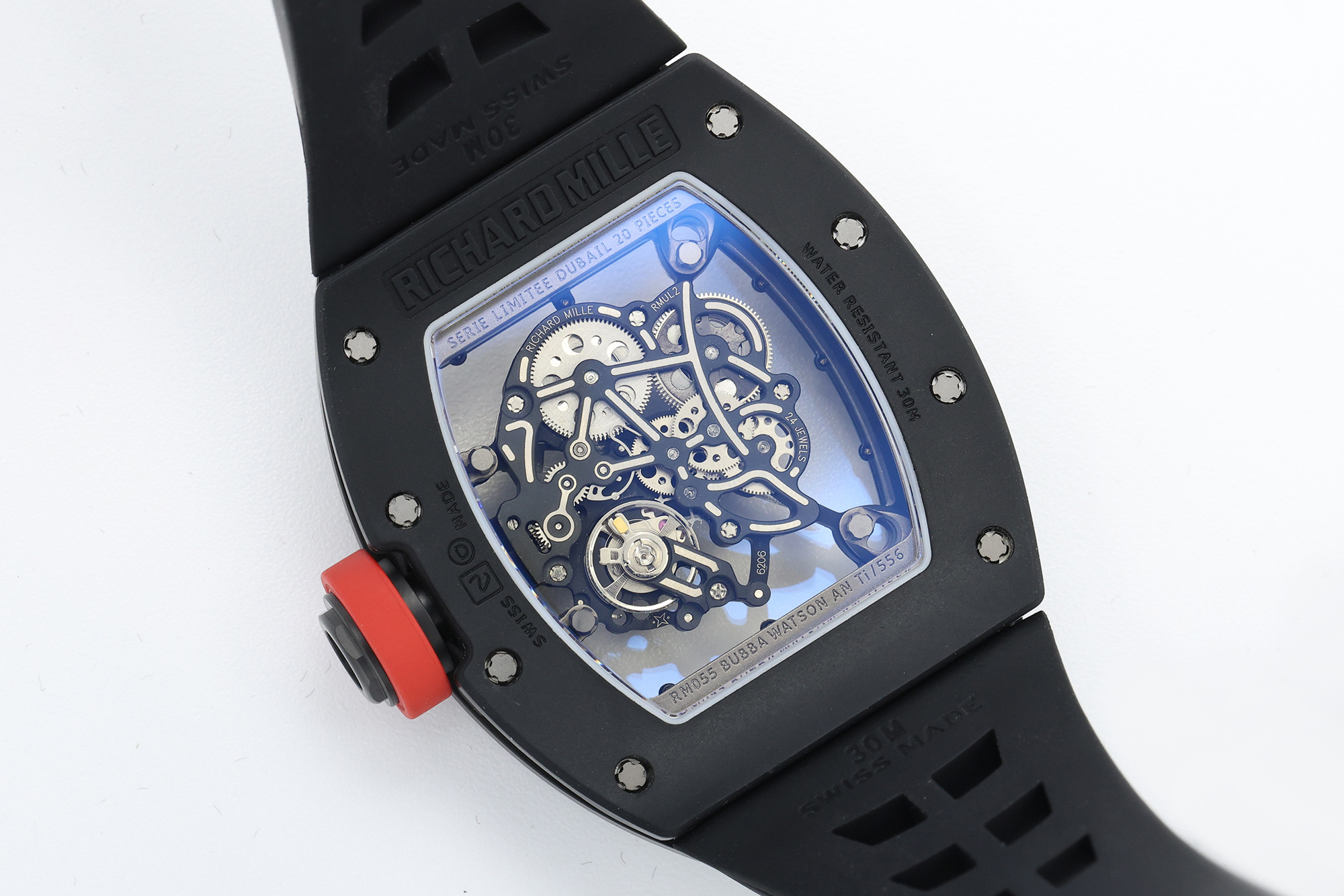 ZF.factory2026 öne çıkan model | Piyasanın en üst donanımlı Richard Mille RM-055 V3 versiyonu siyah seramik spor kol saati, sert bilek estetiğini yansıtıyor! — 9. fotoğraf