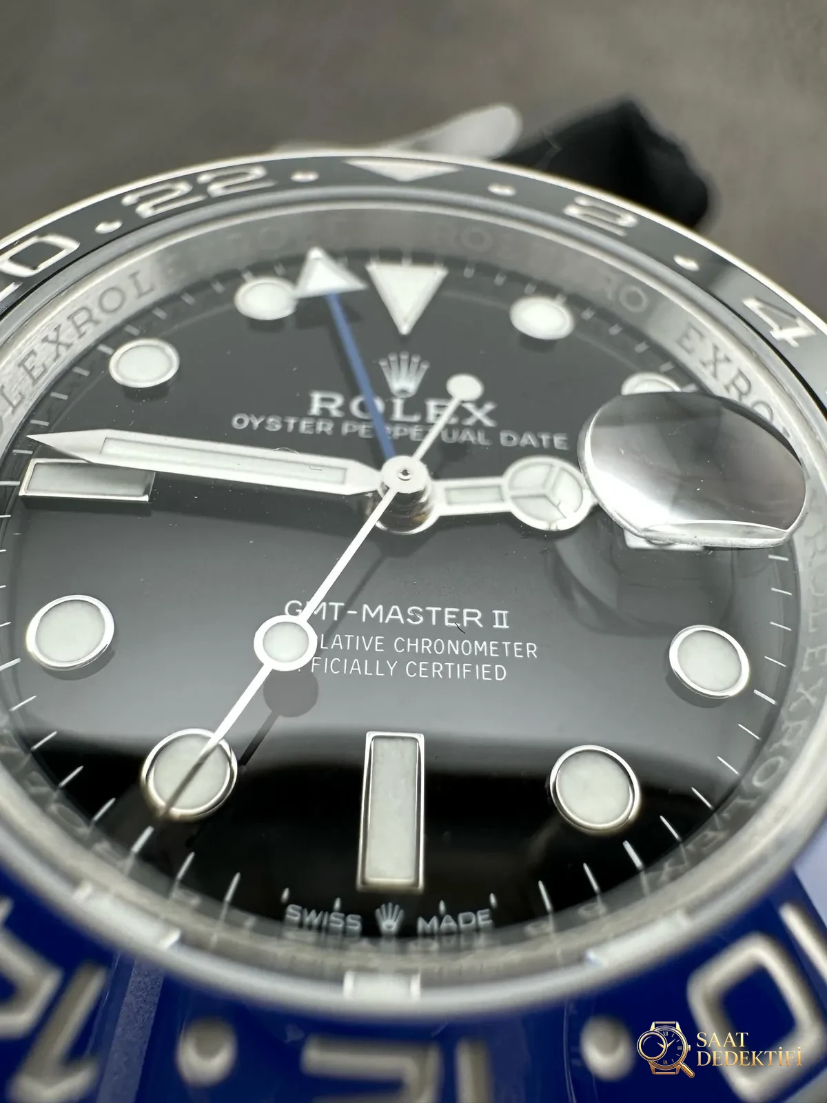 Zirvede replika! VS 2025 Rolex GMT Greenwich kola bezel görkemli şekilde geliyor - Kasa Profili ve Kurma Kolu İncelemesi