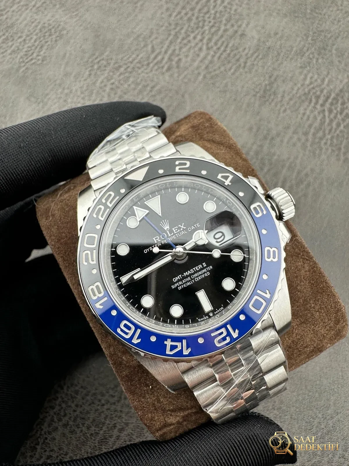 Zirvede replika! VS 2025 Rolex GMT Greenwich kola bezel görkemli şekilde geliyor - Mekanizma Zemberek ve Balans Detayı