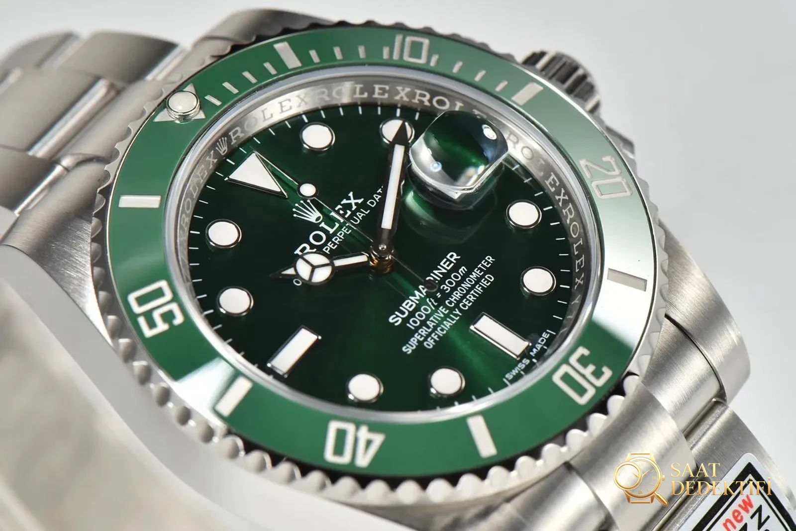 ZZ Factory V3 sürümü Rolex yeşil su hayaletinde neler geliştirildi? - Fosfor ve Super-LumiNova Gece Görünümü