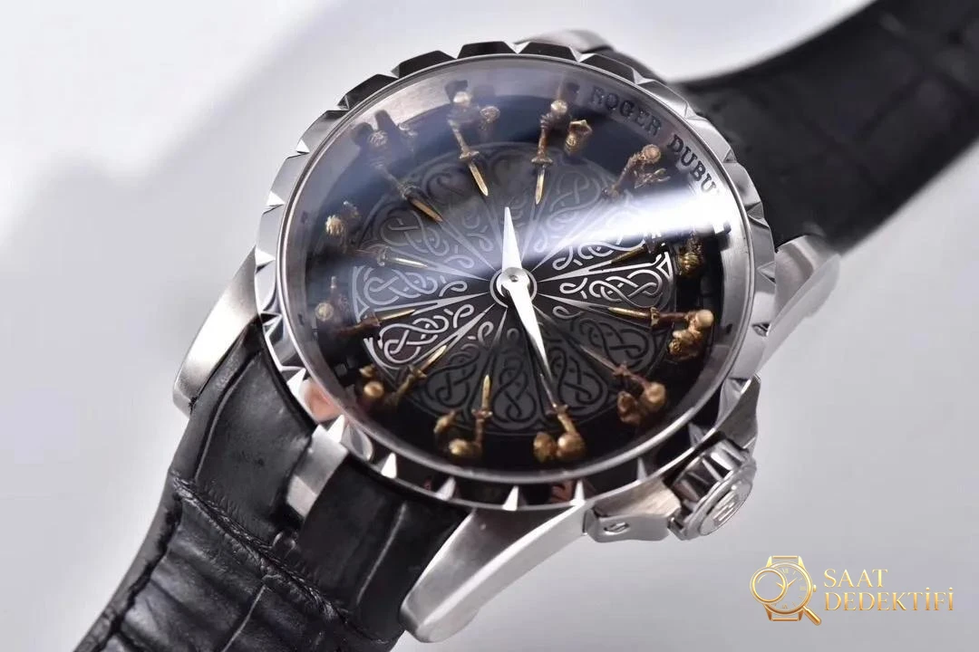 ZZ Factory V3 versiyon Roger Dubuis Excalibur King serisi Knights of the Round Table replika saat nasıl? Nerelerde iyileştirme yapıldı? - Bilezik, Toka ve Klips Mekanizması
