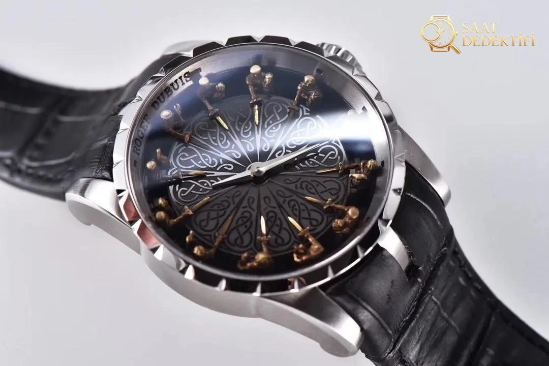 ZZ Factory V3 versiyon Roger Dubuis Excalibur King serisi Knights of the Round Table replika saat nasıl? Nerelerde iyileştirme yapıldı? - Makro Kadran ve İndeks İşçiliği