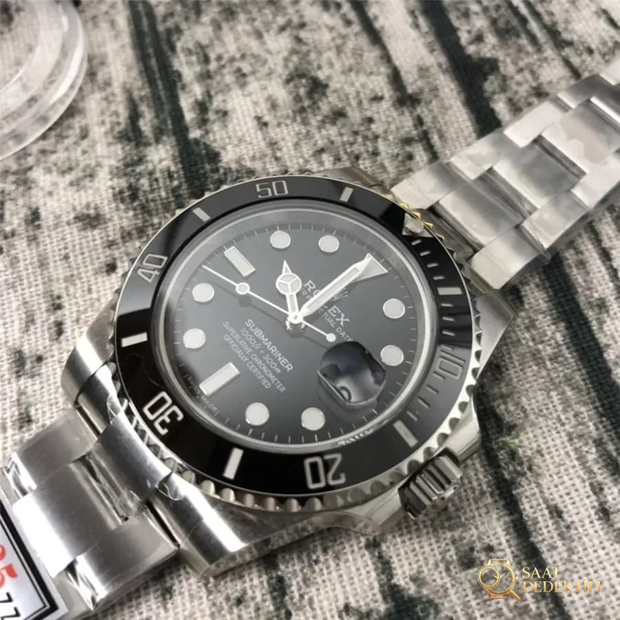 ZZ Rolex Black Water Ghost V2 Version 904 Stahl 3135/2836 Uhrwerk – Gehäuseprofil und Kronenbewertung