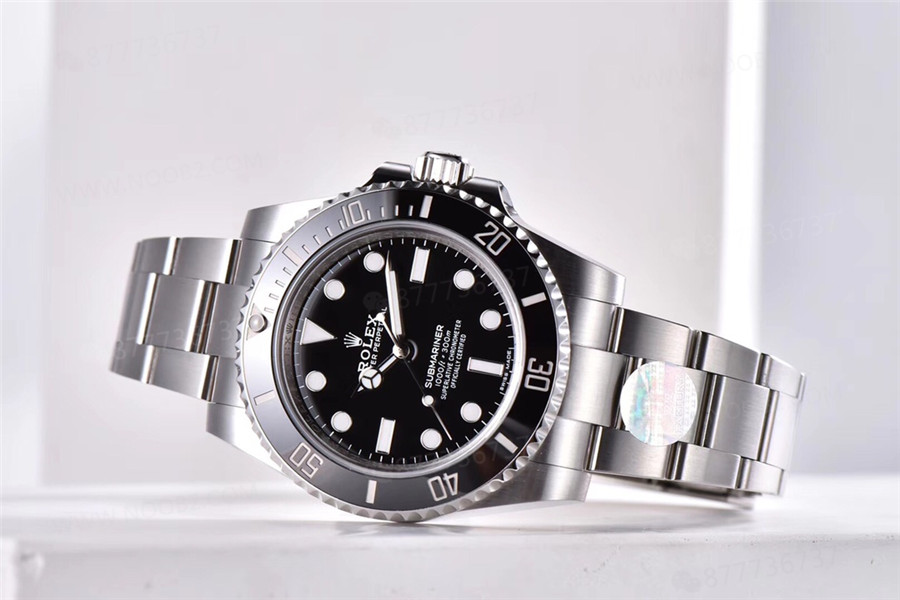 ZZ Rolex tarih penceresiz siyah Submariner 114060-97200 V2 versiyonu, 904 çelik, 3130/2836 mekanizma — 2. fotoğraf