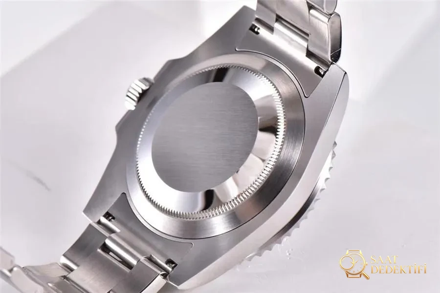 ZZ Rolex tarih penceresiz siyah Submariner 114060-97200 V2 versiyonu, 904 çelik, 3130/2836 mekanizma - Fosfor ve Super-LumiNova Gece Görünümü