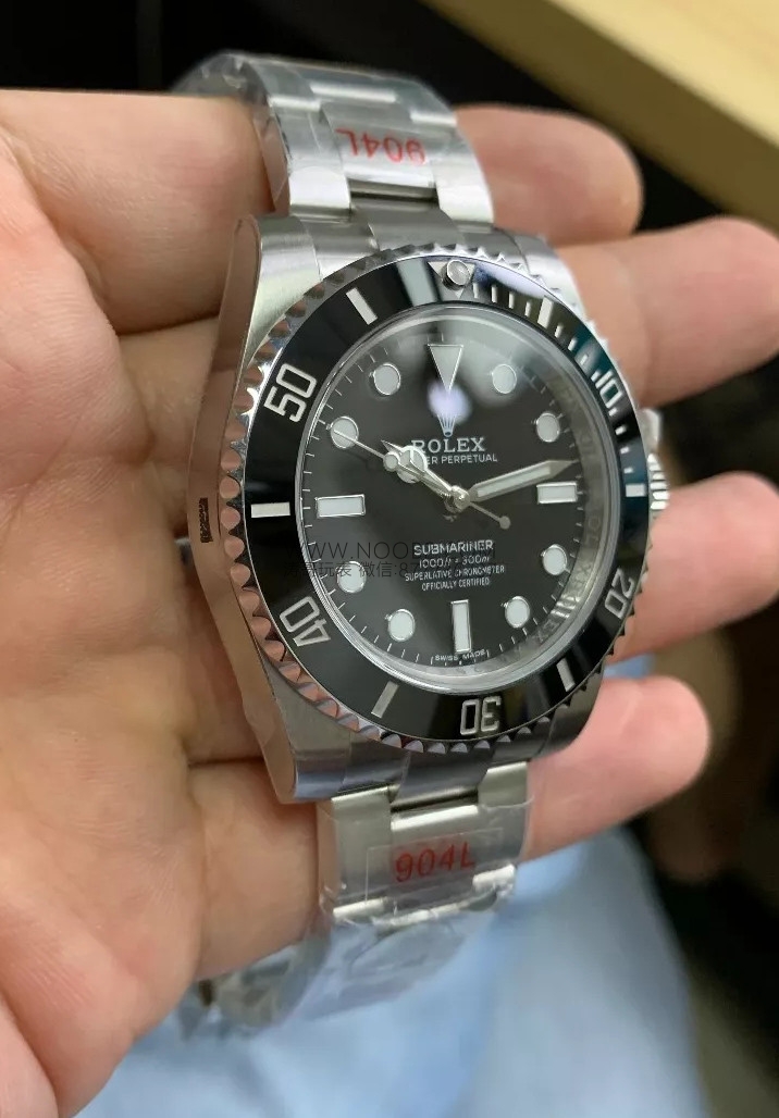 ZZF Factory Rolex Tarihsiz Siyah Submariner 3130 Mekanizmalı 114060-97200 Replika ile Orijinal Karşılaştırmalı İnceleme — 11. fotoğraf